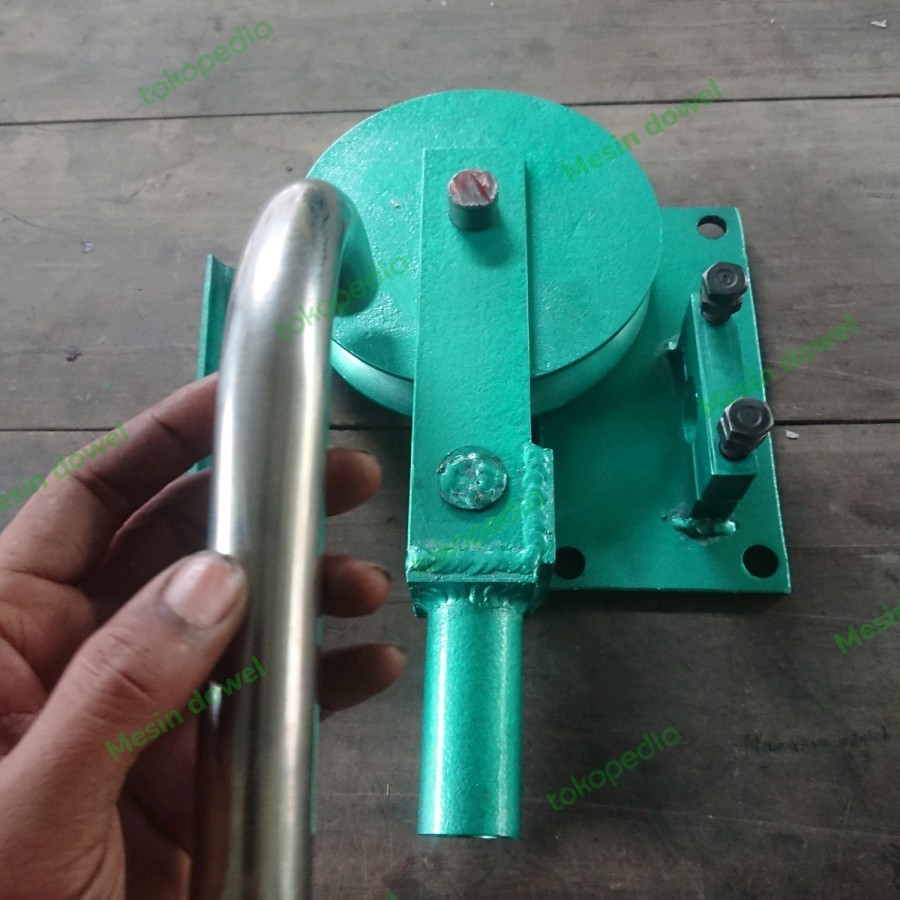 alat roll bending pipa manual untuk pipa stainless ukuran 1 in
