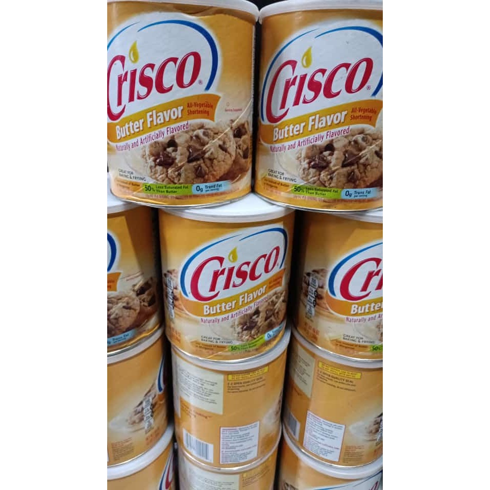 

CRISCO BUTTER ALL VEGETABLE // MENTEGA KUNING IMPORT USA 1,36kg (rijek kemasan)