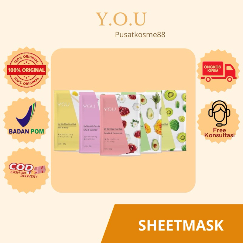 Y.O.U Sheet Mask / sheet mask Y.O.U