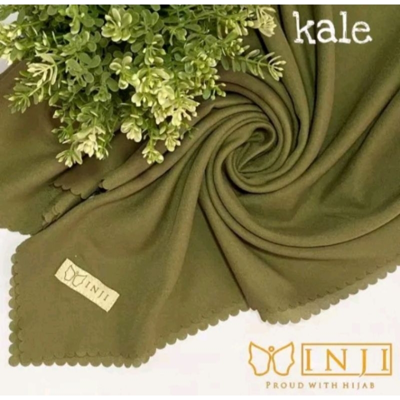 Voal Premium Scarf Polos Laser Cut ORIGINAL By INJI