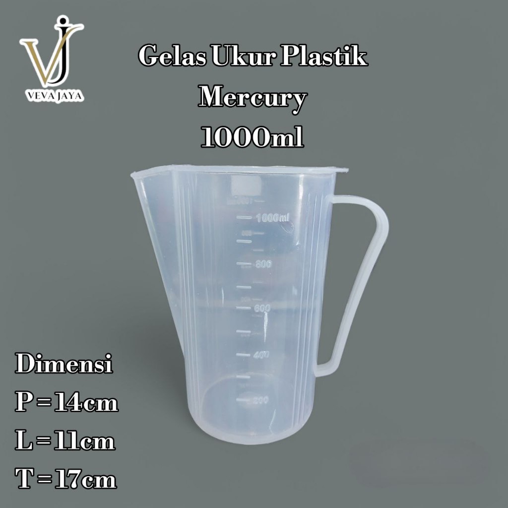 Gelas ukur 1000ml/ gelas takar/ gelas ukur mercury