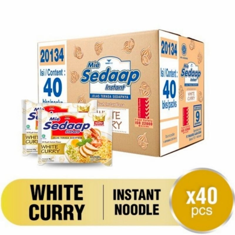 Mie Sedaap White Curry 1 dus