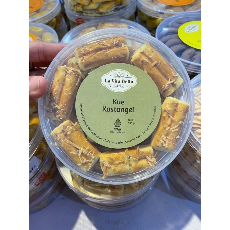 

kue toples la Vita Bella kue kastengel 195 gr