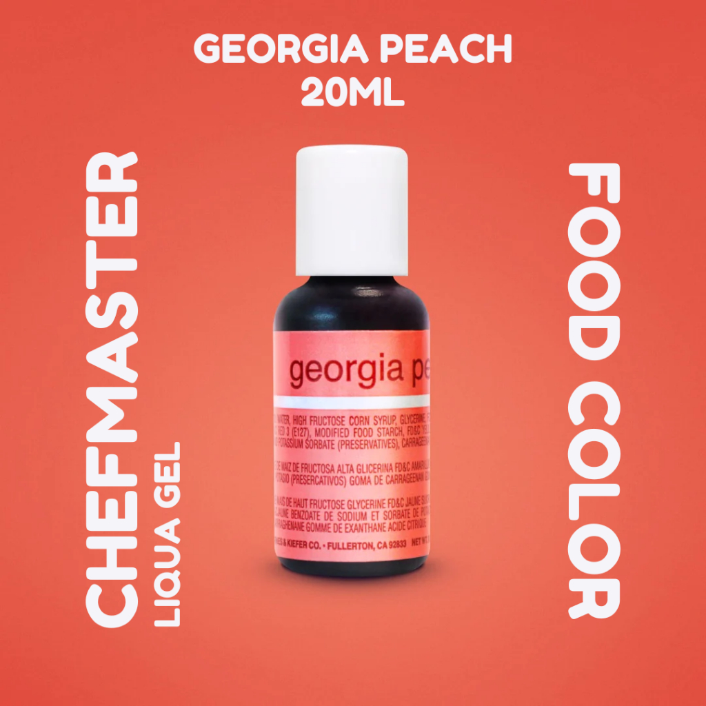 

Chefmaster Liqua Gel - Georgia Peach 20gr / Pewarna Makanan Kue