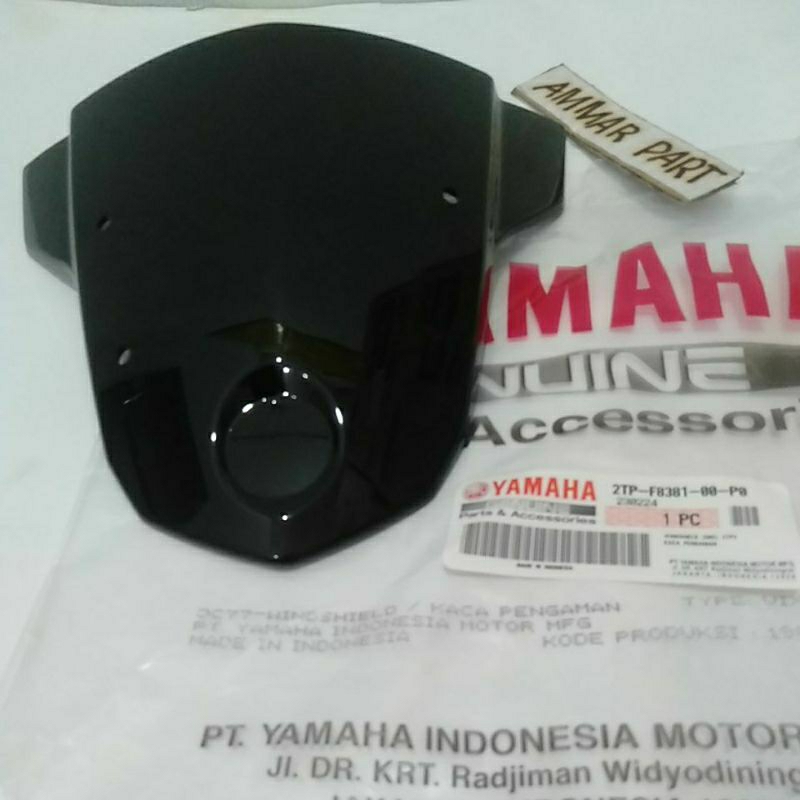 Visor Windshield Vixion New NVA Original Yamaha 2TP-F8381-00-P0