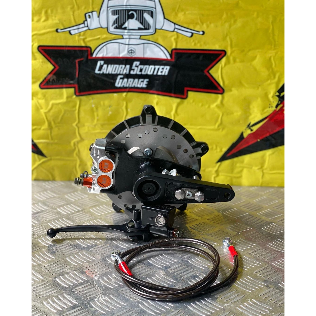 Cakram Vespa Ring 10 kaliper cnc 6.9 untuk fork kaki 3 super sprint vbb ps | Candra Scooter Garage