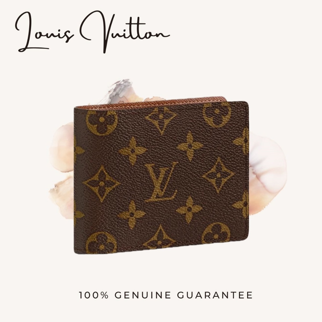 【100% Produk Asli】Louis Vuitton Multiple Dompet Pria Dompet serbaguna klasik /dompet LV 100% original/dompet lv pria [Box + dust bag]