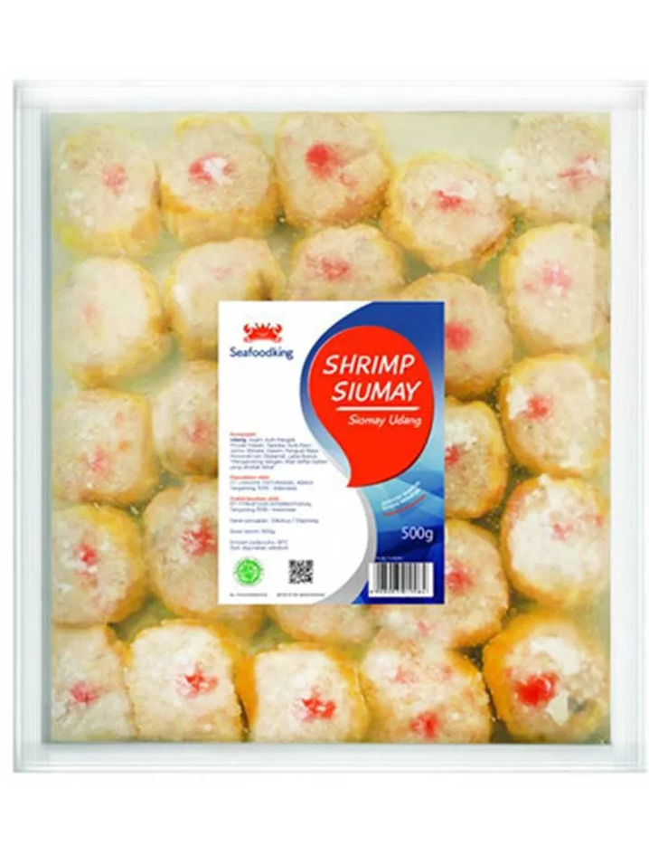 

Siomay Dimsum Udang Seafoodking Shrimp Siumay 500gr Frozen Pack Food