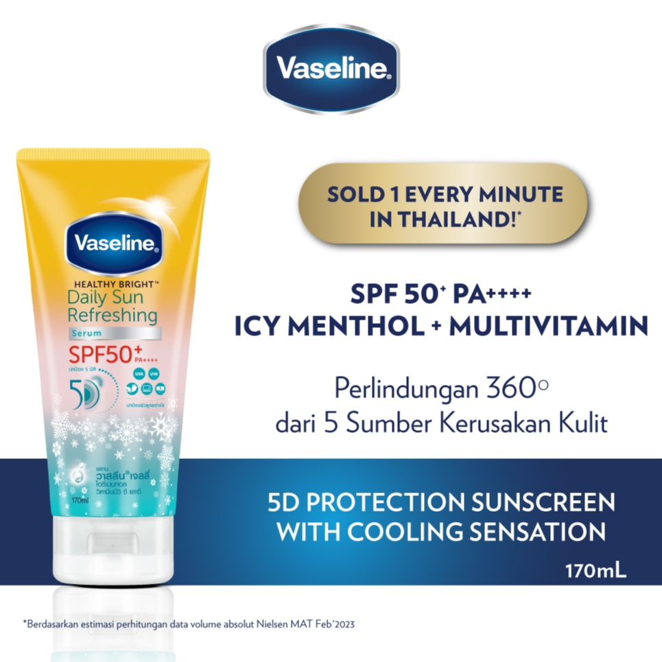 VASELINE  DAILY SUN SPF 50+