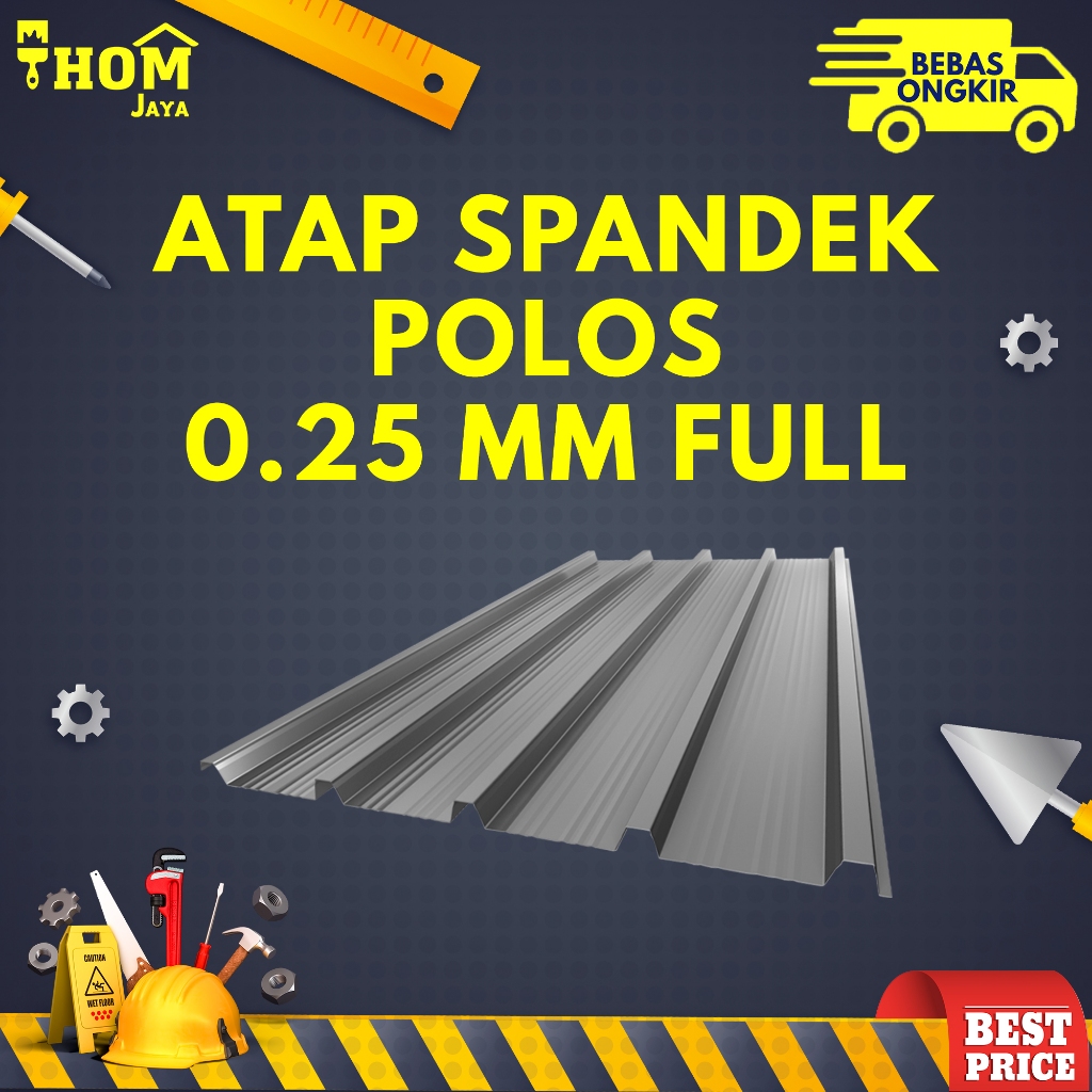ATAP SPANDEK / SPANDEK POLOS / SPANDECK POLOS - 0.25 FULL