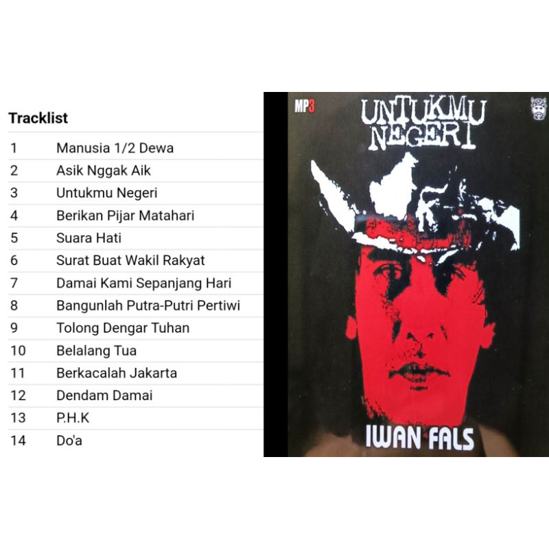 iwan fals untukmu negeri cd album 2004