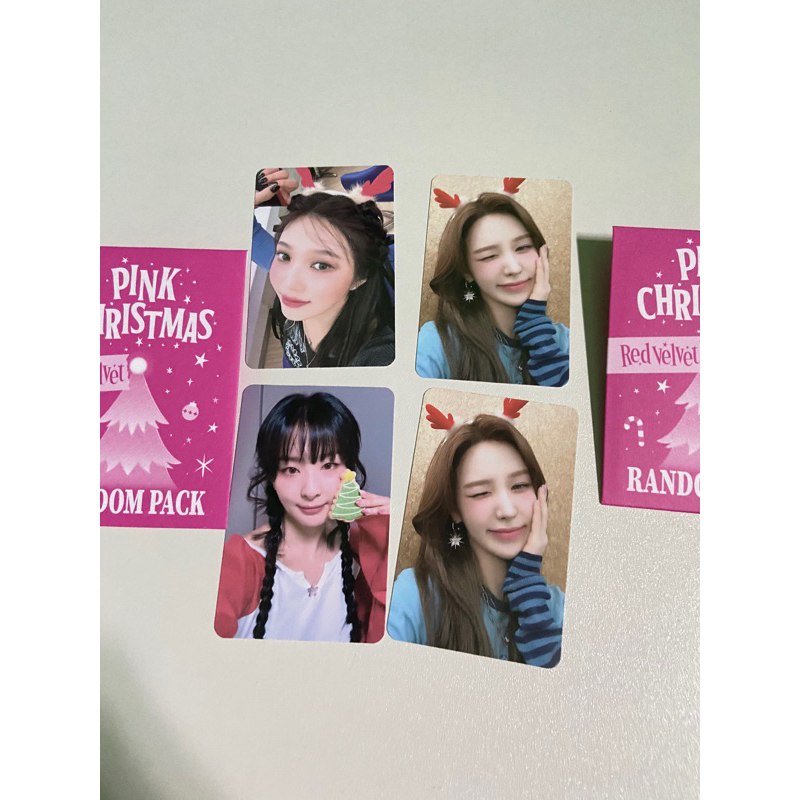 Red velvet photocard official