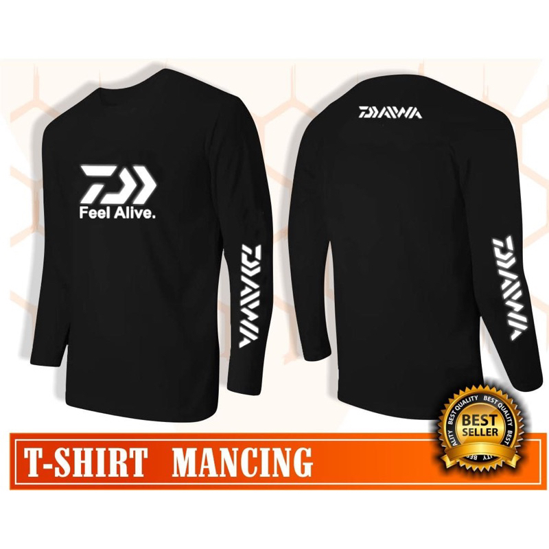 Baju Kaos Mancing Pria Lengan Panjang / Kaos Mancing / Baju Tshirt Mancing
