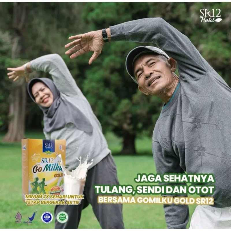 

SR12 Go Milku Gold Susu Kambing Etawa Asli Atasi Nyeri Sendi Pegal Linu