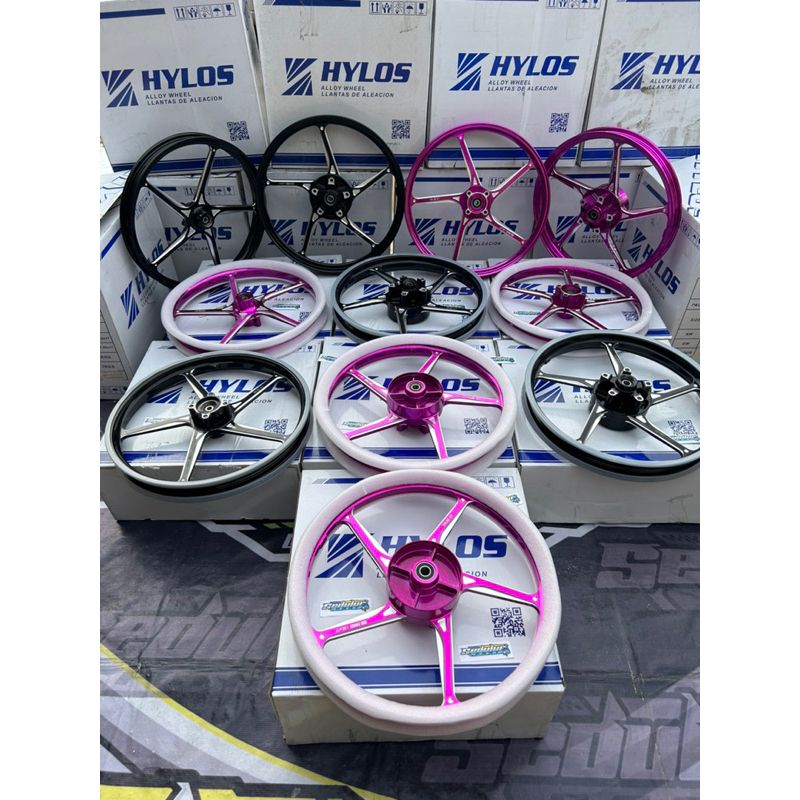 velg enkei hylos 511 cnc anodize yamaha mx king double disc original hylos malaysia