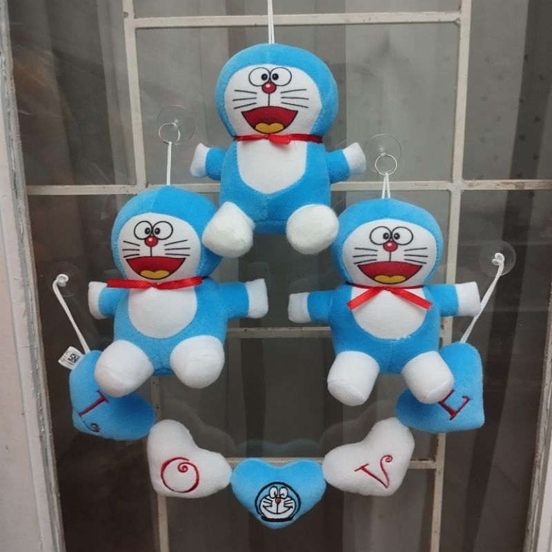 Boneka kaca mobil hiasan interior kabin mobil,bus truk excavator dll