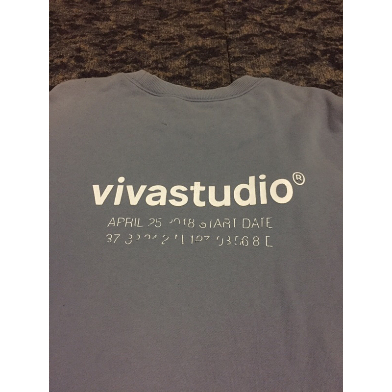 crewneck vivastudio size setara xl bekas original