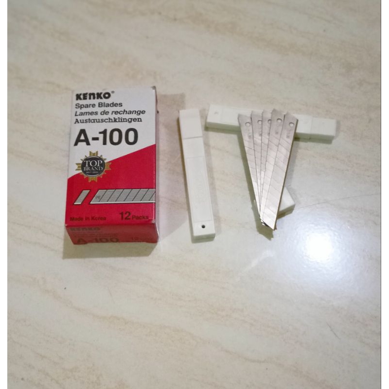 

(1 Tube) ISI CUTTER KECIL KENKO A-100 PERTUBE ISI 5