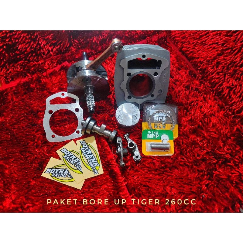 PAKET BORE UP HEREX 260CC PNP GL MP TIGER -BOYRENK SURABAYA
