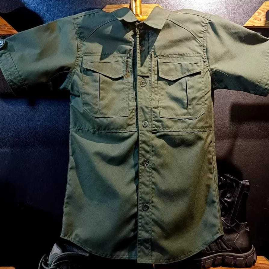 KEMEJA TACTICAL PASADA LENGAN PENDEK