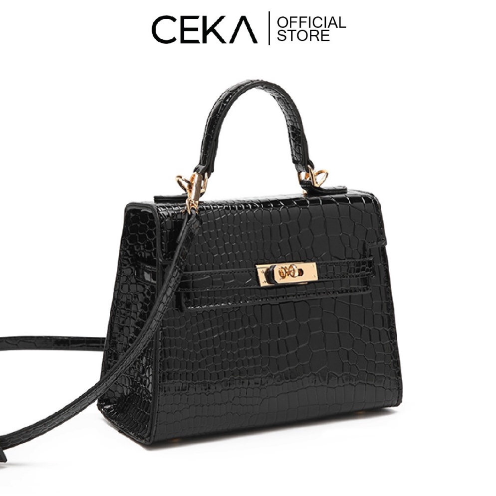 SPECIAL PRICE CEKA Tas Sling Bag Tas Wanita Tas Selempang Handbag Tas Kulit PU Croco  Sophie Kelly B