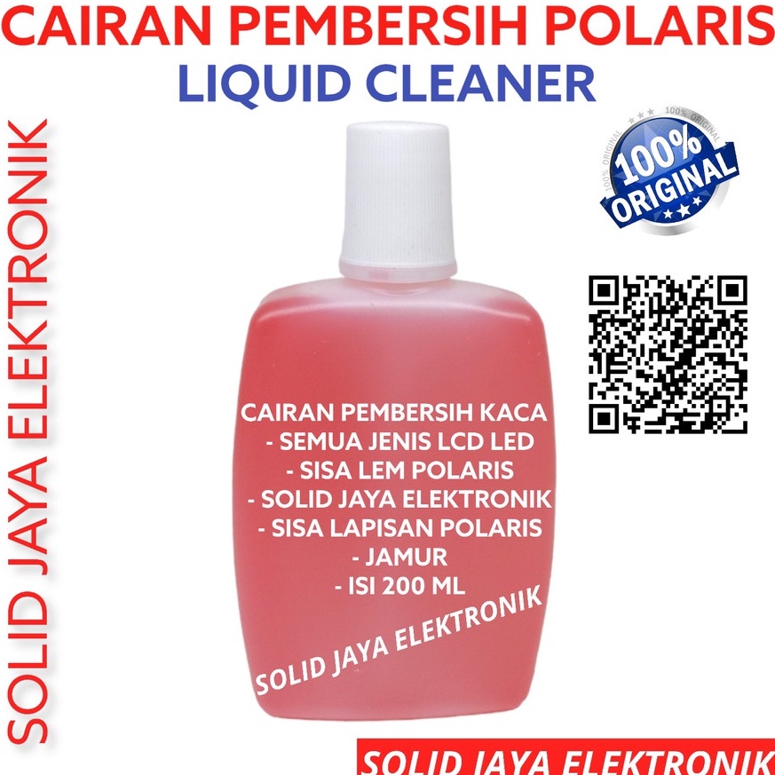 SALE CAIRAN AIR PEMBERSIH KACA LCD LED MONITOR PANEL LAYAR PENGHILANG PENGUPAS SISA LEM AIR CAIR POL