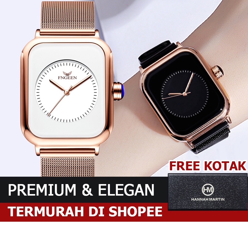 HARGA TERMURAAH VAVA Voom Jam Tangan Wanita Original e Bisnis Display Kuarsa Jam Wanita Tali Jala Ta