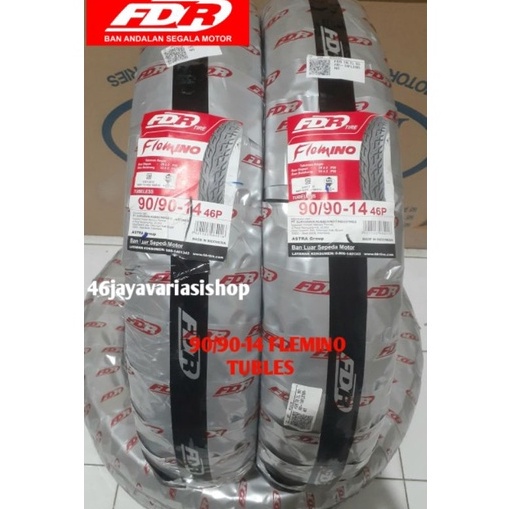 TERBARU BAN LUAR TUBLES FDR FLEMINO RING 14 MEREK FDR UKURAN 9914 UNTUK MOTOR MATIC 9 9 14