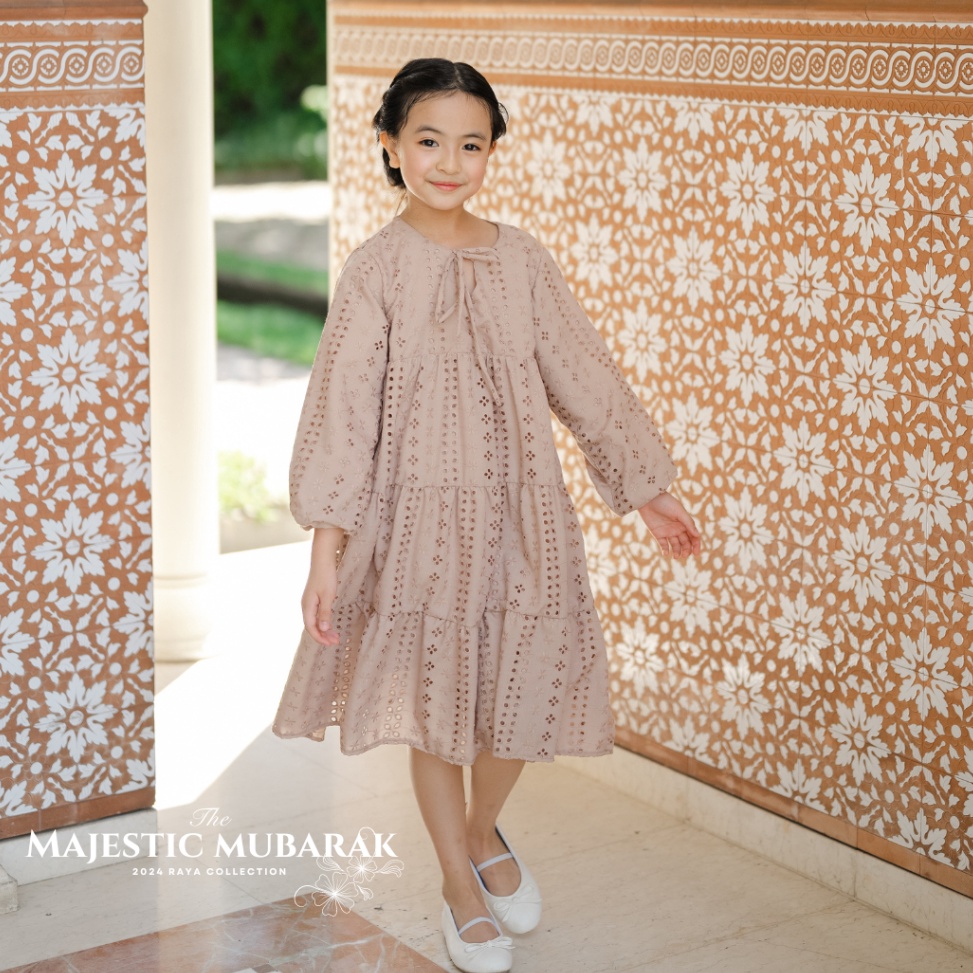 BEST SELLER BUTTERNUT  RALINE DRESS  Dress Lebaran Anak Perempuan 224  Dress Anak Perempuan  Dress B