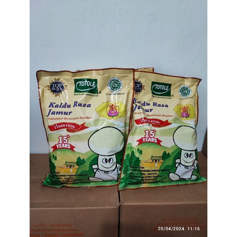 

Totole Kaldu Jamur / Granulated Mushroom Bouillon 400Gram