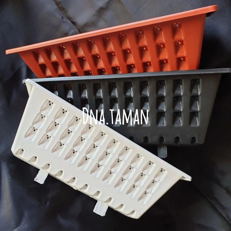 POT TANAMAN HIAS LEE KWAN YEW WARNA PUTIH 25 CM HITAM 35 CM//POT TANAMAN HIAS LEE KWAN YEW