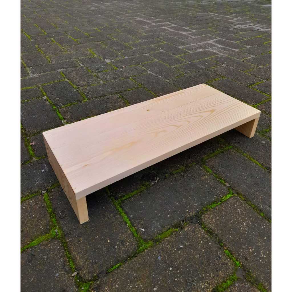 alas meja dudukan monitor tv