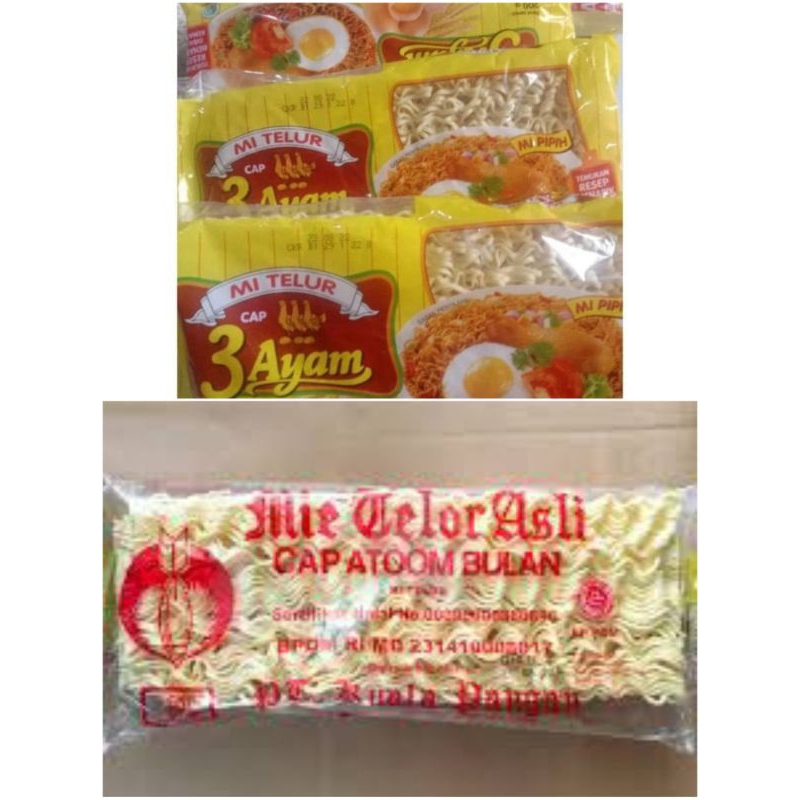

Mie 3 ayam, mie atom