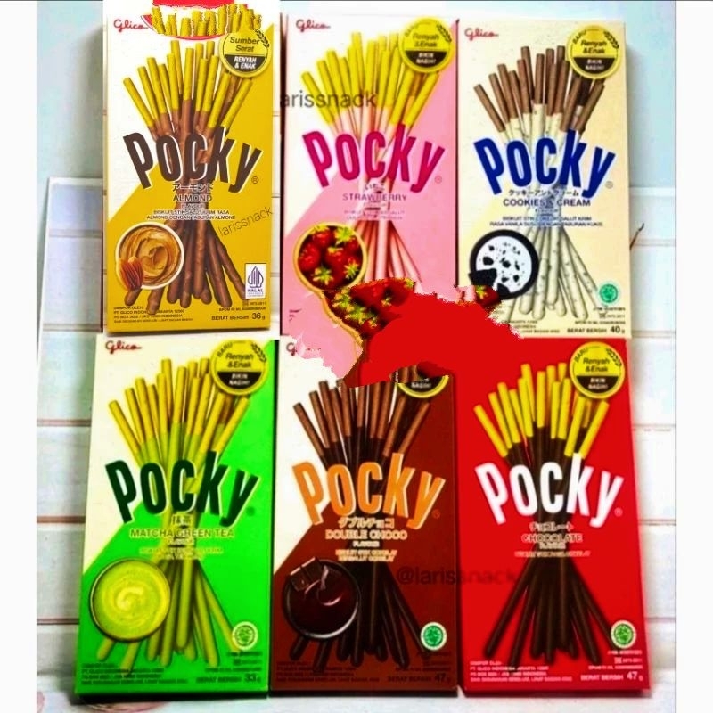 

Glico Pocky stick biscuit 36-47gr