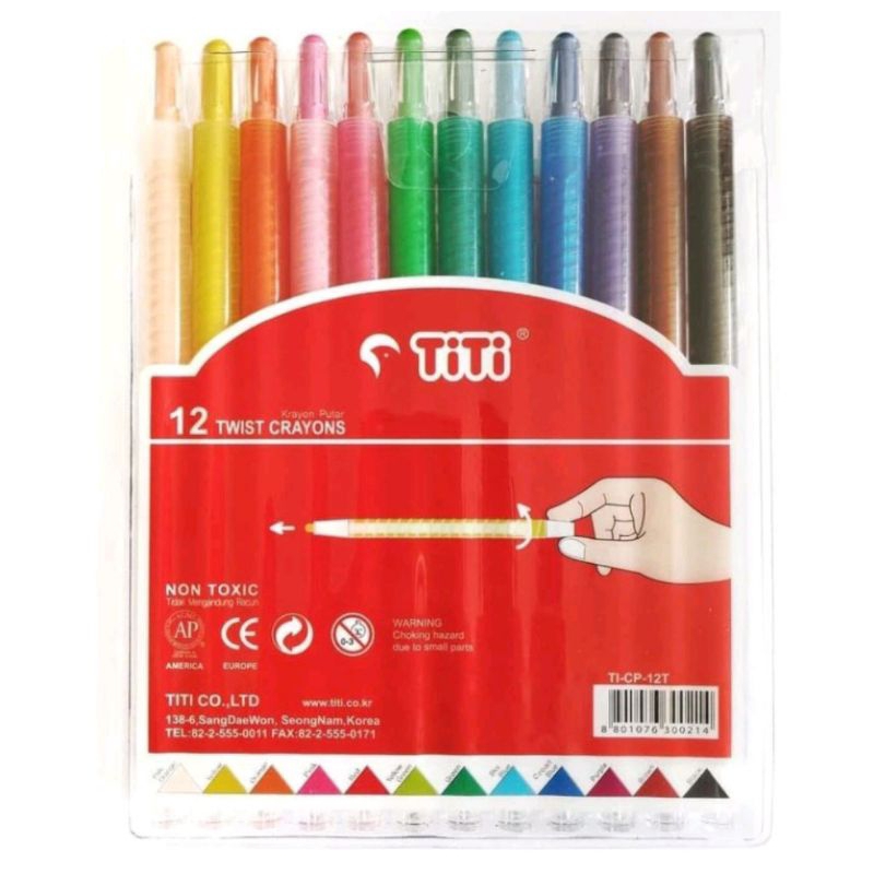 

12 Twist Crayons TiTi