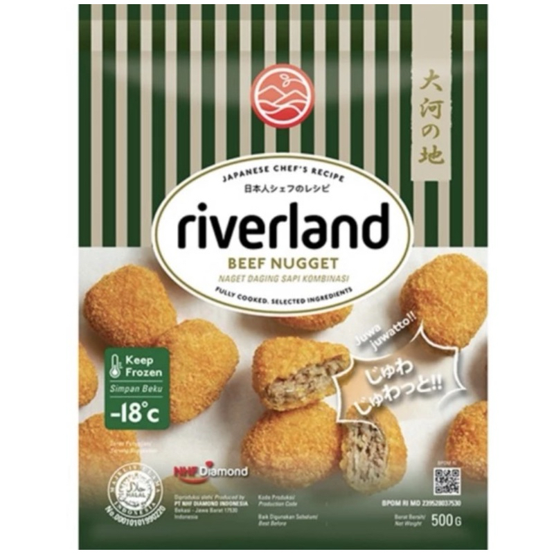 

RIVERLAND Beef Nugget | Naget daging Sapi Premium