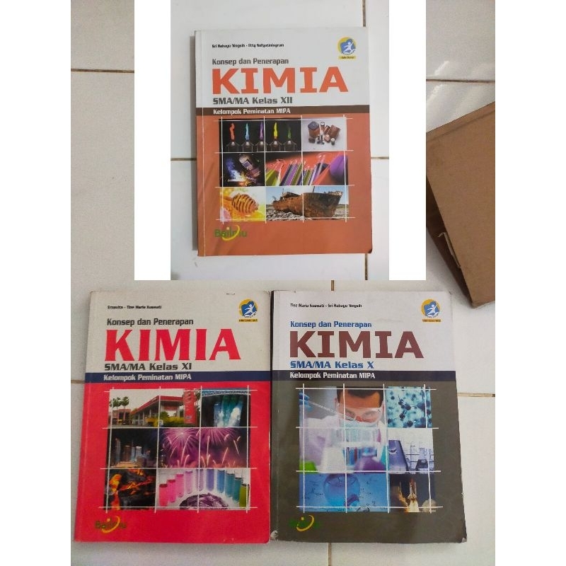 Biologi SMA Kelas 12, Kimia SMA Kelas 10,11,12 Kurikulum 2013 (Bailmu)