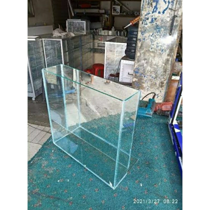 aquarium sekat 50x12x55 aquarium dinding aquarium tembok aquarium jendela