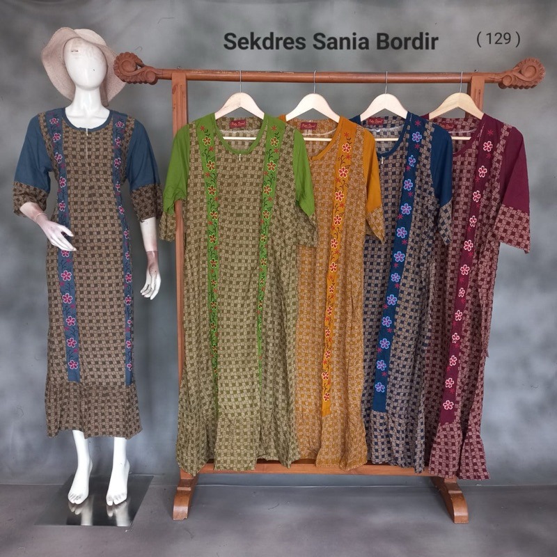 PUTRI DIANA SEKDRES BATIK