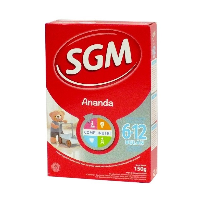 Susu SGM Ananda 2 usia 6-12 Bulan Susu Formula Bayi 1000gr / 1Kg