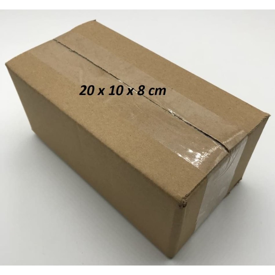 

KARDUS BOX KARTON PACKING PACKAGING UK. 20 x 10 x 8 CM