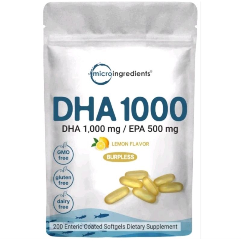 VITAMIN DHA 1000+EPA 500Mg ORIGINAL USA Microingredients