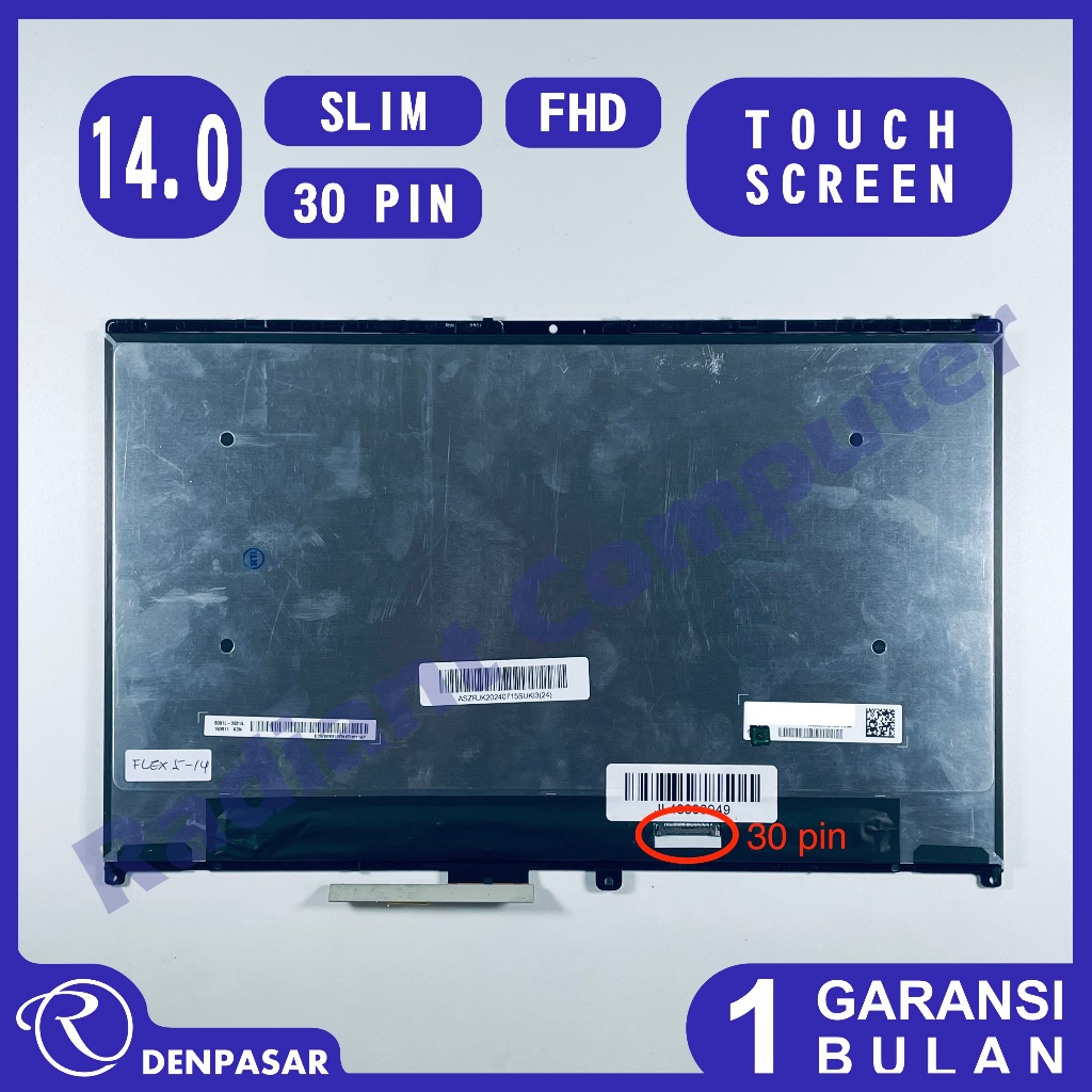 LCD LED Touchscreen Lenovo Ideapad Flex 5 82HU 14ALC05 FHD