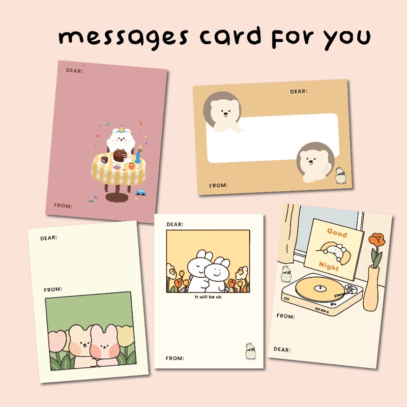 Kartu Ucapan | Birthday Card | Kartu Ulang Tahun | Kartu Aesthetic | Feeling Card