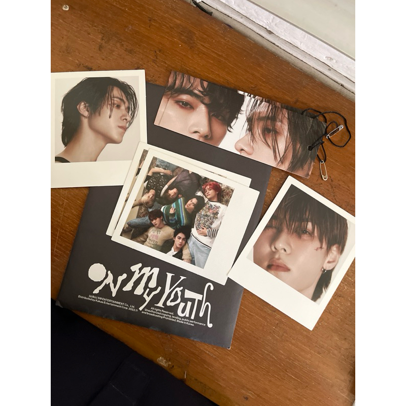 WayV on My Youth Polaroid Bookmarks from album diary vers
