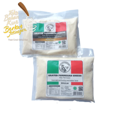 

KEJU PARMESAN BUBUK INDOCHEESE / GRATED PARMESAN CHEESE