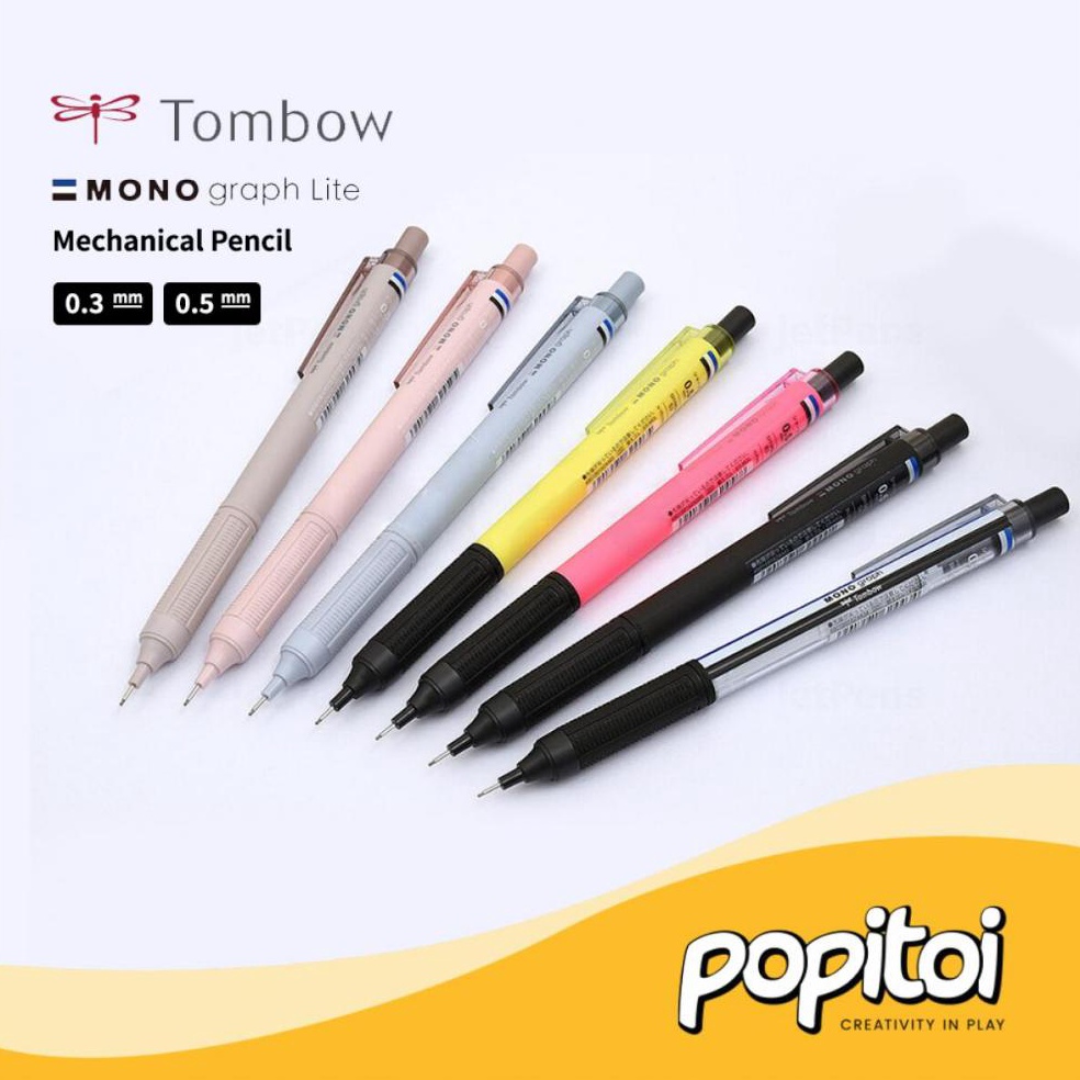 

Tombow Mono Graph Lite Mechanical Pencil Pensil Mekanik 3 5 mm KODE T5W1