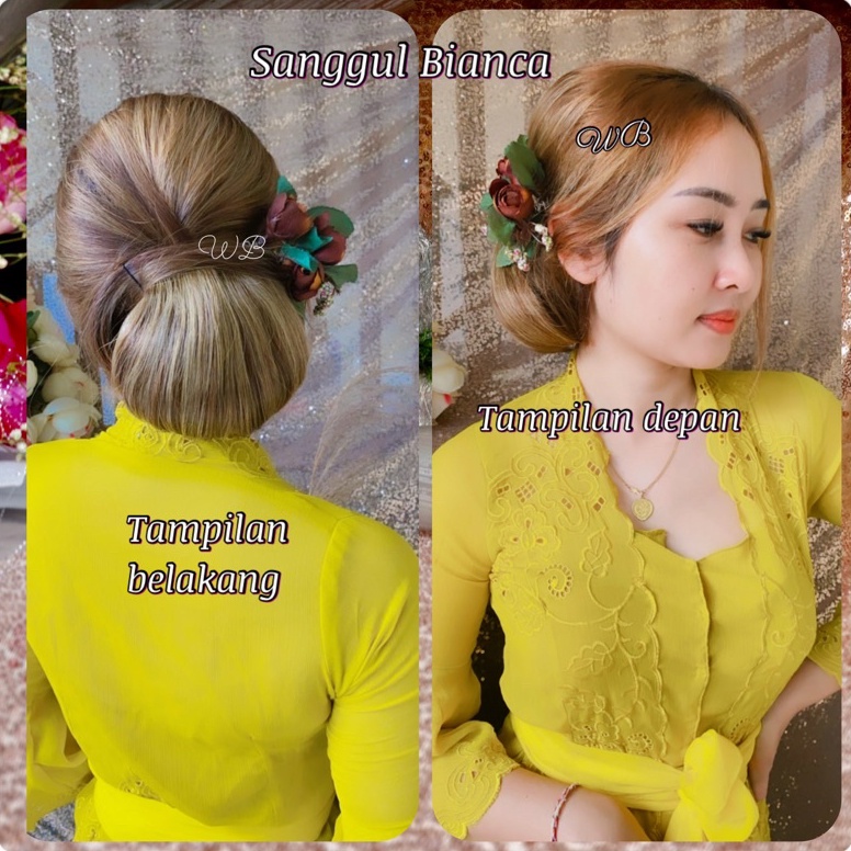 sanggul bianca by wadon bali sanggul hairdo premium sanggul premium modern sanggul wadon bali wadon 