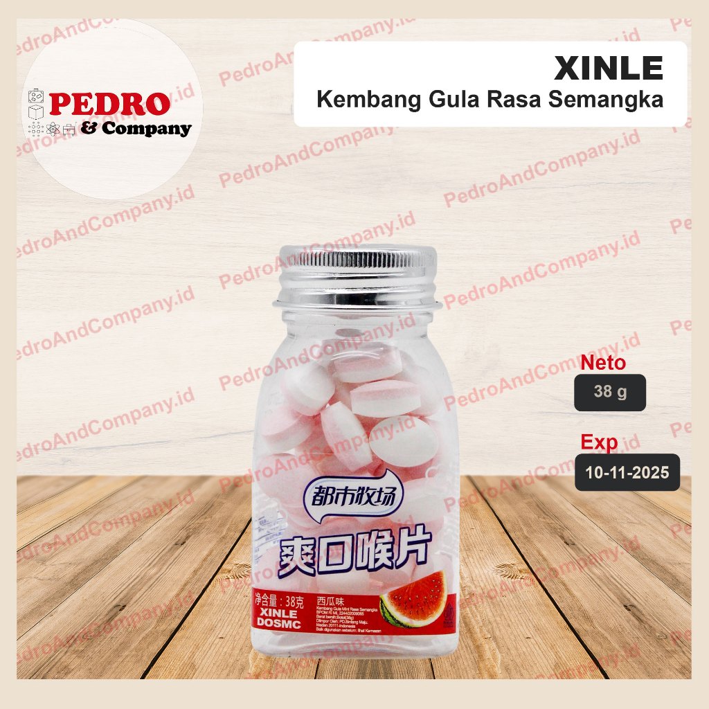 

XinLe Kembang gula permen rasa mint semangka 38 gram - candy sweet