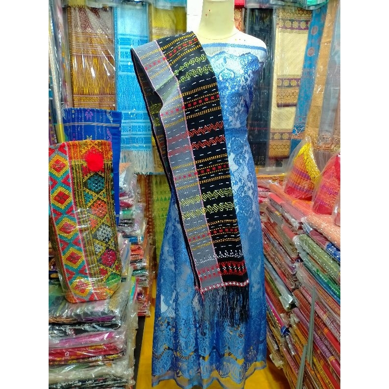 Hande Hande Ulos Sadum +Ulos Sadum Selendang Tenun Tangan